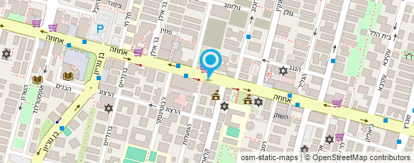 מפת הגעה אל א.א. תאום תכנון ארגון ומשאבים בע"מ