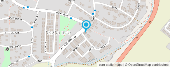 מפת הגעה אל הדר מעקות מפת הגעה אל הדר מעקות