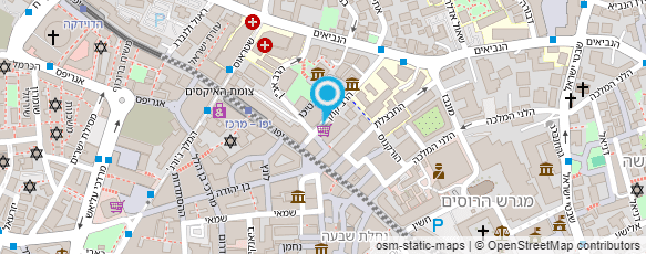 מפת הגעה אל עו"ד יששכר בר הלל