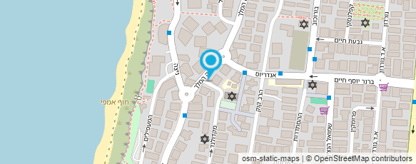 מפת הגעה אל בן פורת שאול