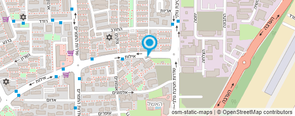 מפת הגעה אל ד"ר אנטל מיכאל