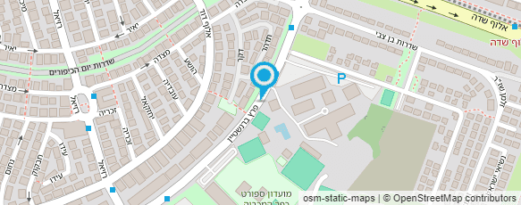 מפת הגעה אל כפר המכביה בע"מ