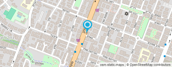 מפת הגעה אל יורם עיצוב שיער מפת הגעה אל יורם עיצוב שיער