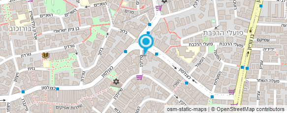 מפת הגעה אל בן-שחר משה