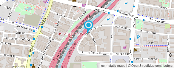 מפת הגעה אל מוסך א.א.