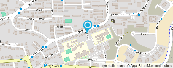 מפת הגעה אל "בית הספר הטכנולוגי עמל 1"