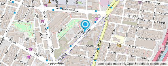 מפת הגעה אל עו"ד הורוביץ גבריאל