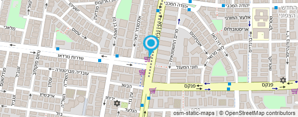 מפת הגעה אל אשכנזי קובי