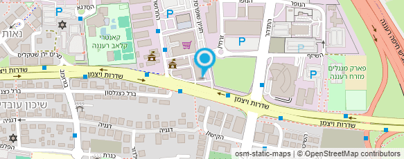 מפת הגעה אל פנצ'ריית רעננה מפת הגעה אל פנצ'ריית רעננה