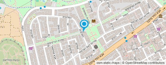 מפת הגעה אל קיים עפרה