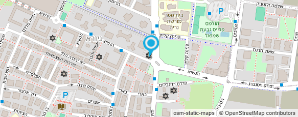 מפת הגעה אל סופרין רבקה-אבחון וטיפול בילדים ובהוריהם