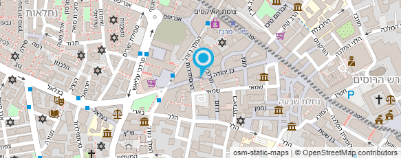 מפת הגעה אל סלון סימון