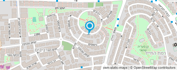 מפת הגעה אל רזין מרדכי