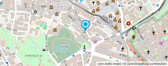 מפת הגעה אל לוי עוזי; משרד עו"ד