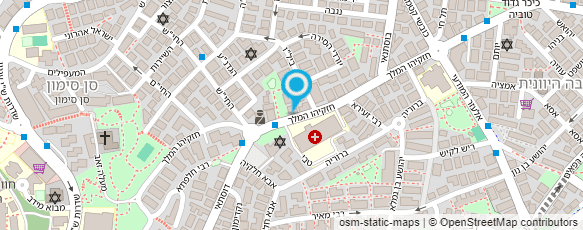 מפת הגעה אל פרופ'  מוזס עופר מפת הגעה אל פרופ'  מוזס עופר