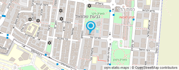 מפת הגעה אל עופר ונורית