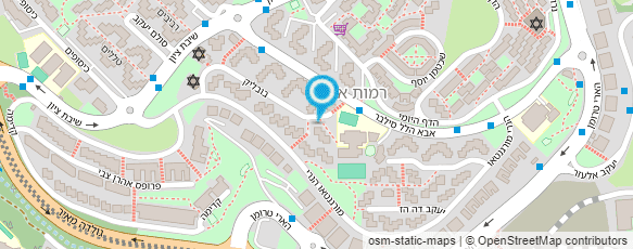 מפת הגעה אל מרכז קהילתי רמות אלון