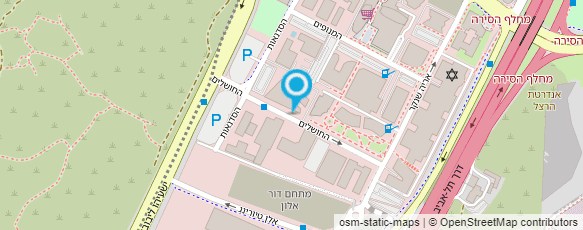 מפת הגעה אל פרופ' רפפורט צבי הרי