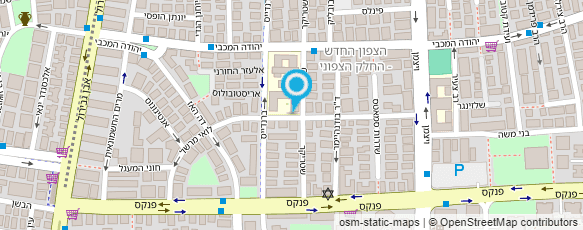 מפת הגעה אל הקונסרבטוריון הישראלי למוסיקה - אודטוריום