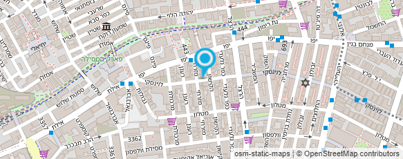 מפת הגעה אל בית המגבת