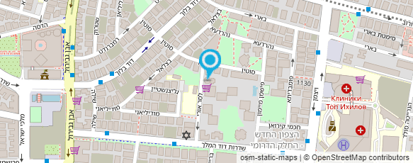 מפת הגעה אל ב. שור ושות' מהנדסים יועצים בע"מ