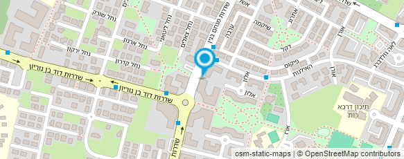 מפת הגעה אל מספרת ניסים