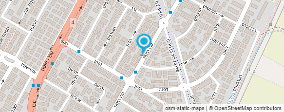 מפת הגעה אל מספרת לולו