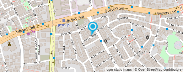 מפת הגעה אל קסטנבוים חשבונאות ויעוץ מיסים