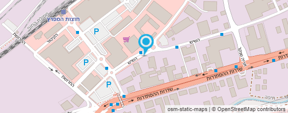 מפת הגעה אל ב.י.ע.ד. שווק ברזל בע"מ