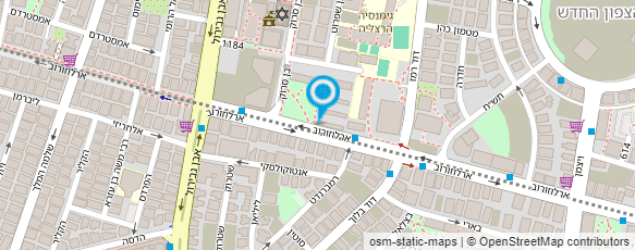 מפת הגעה אל האיגוד הארצי של עובדי הדפוס בישראל הועד הפועל של ההסתדרות