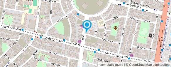 מפת הגעה אל ד"ר ריבנפלד אורי