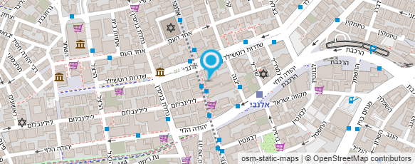 מפת הגעה אל ערב בנימין