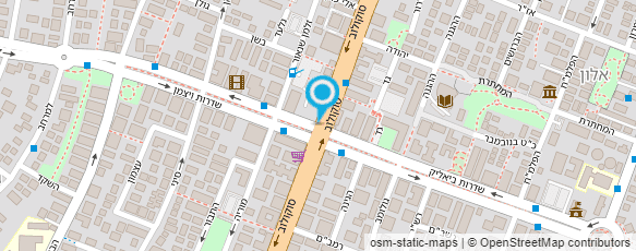 מפת הגעה אל פרסום רמת השרון