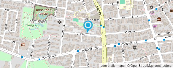 מפת הגעה אל אשכנזי אהרון