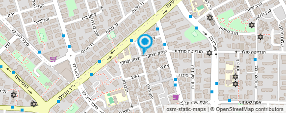 מפת הגעה אל "ארבל" מרכז גריאטרי