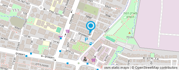 מפת הגעה אל רן אלקטרוניקה-שיווק קאסיו