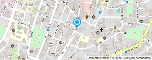 מפת הגעה אל רדיוס שיווק