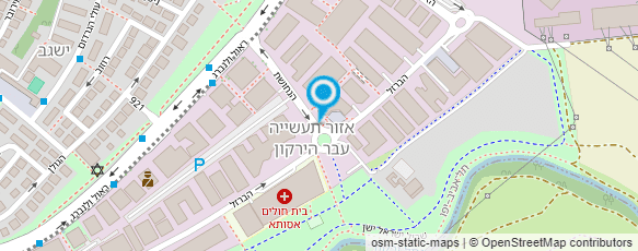 מפת הגעה אל ניסקו עיצובים - קרני תכלת