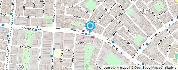 מפת הגעה אל מרכז הפירות והירקות פרימדונה