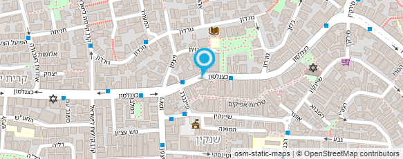 מפת הגעה אל א.א.א. אדי טיפ - טופ