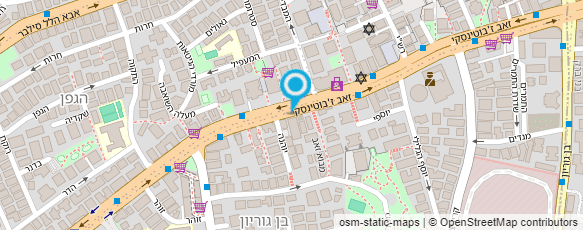 מפת הגעה אל המרכז הישראלי לחלונות מפת הגעה אל המרכז הישראלי לחלונות