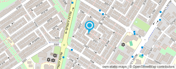 מפת הגעה אל שפירו רונית - נוט'