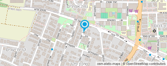 מפת הגעה אל מסר משה