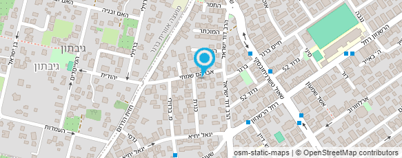 מפת הגעה אל אכות הרהיט