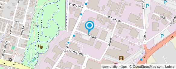 מפת הגעה אל מוסך בזק