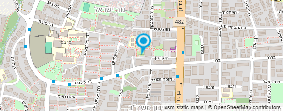 מפת הגעה אל ד"ר לזרסון אלכס