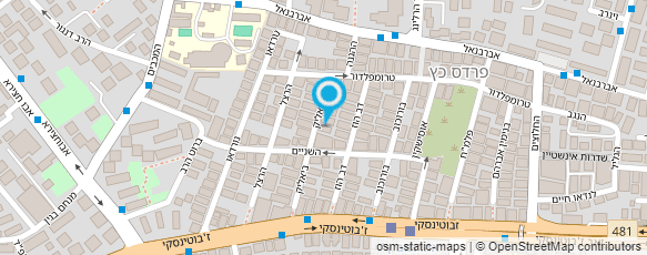 מפת הגעה אל לוי בנימין