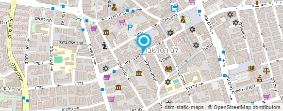 מפת הגעה אל נעלי צוציק