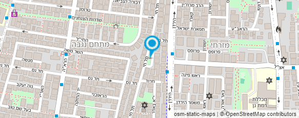 מפת הגעה אל שראבי (שרעבי) דוד-נוט'