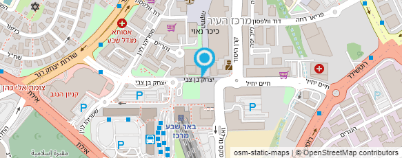 מפת הגעה אל בנק אוצר החייל בע"מ